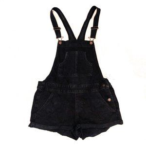 HOLLISTER Black Short Overalls Small